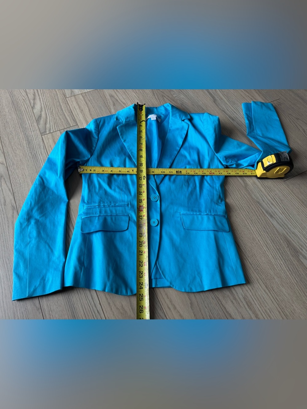 New York & Company Bright Turquoise Women's Blazer